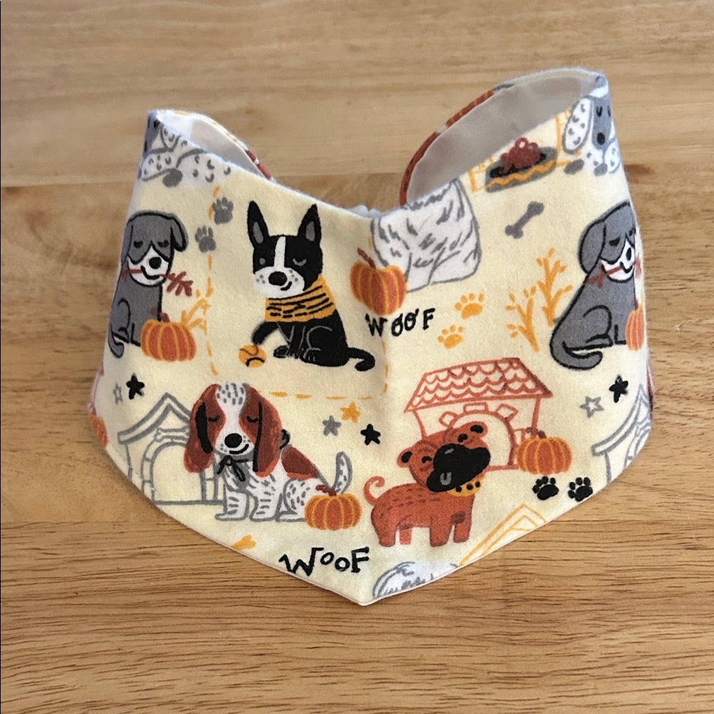 Dog Bandana Halloween Thanksgiving or Fall Season